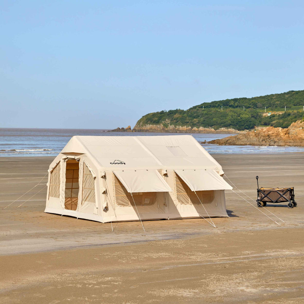 Coody 13.6 Koala-5 Beige Inflatable Air Tent for 2–8 People