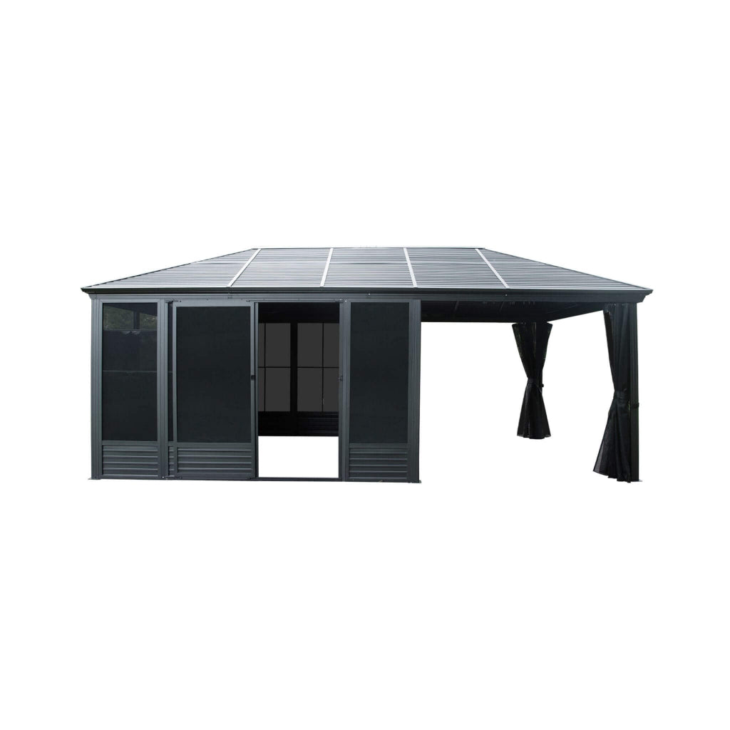 Alora 11' x 21' Outdoor All-Season Solarium Sunroom Gazebo (SAK42018)