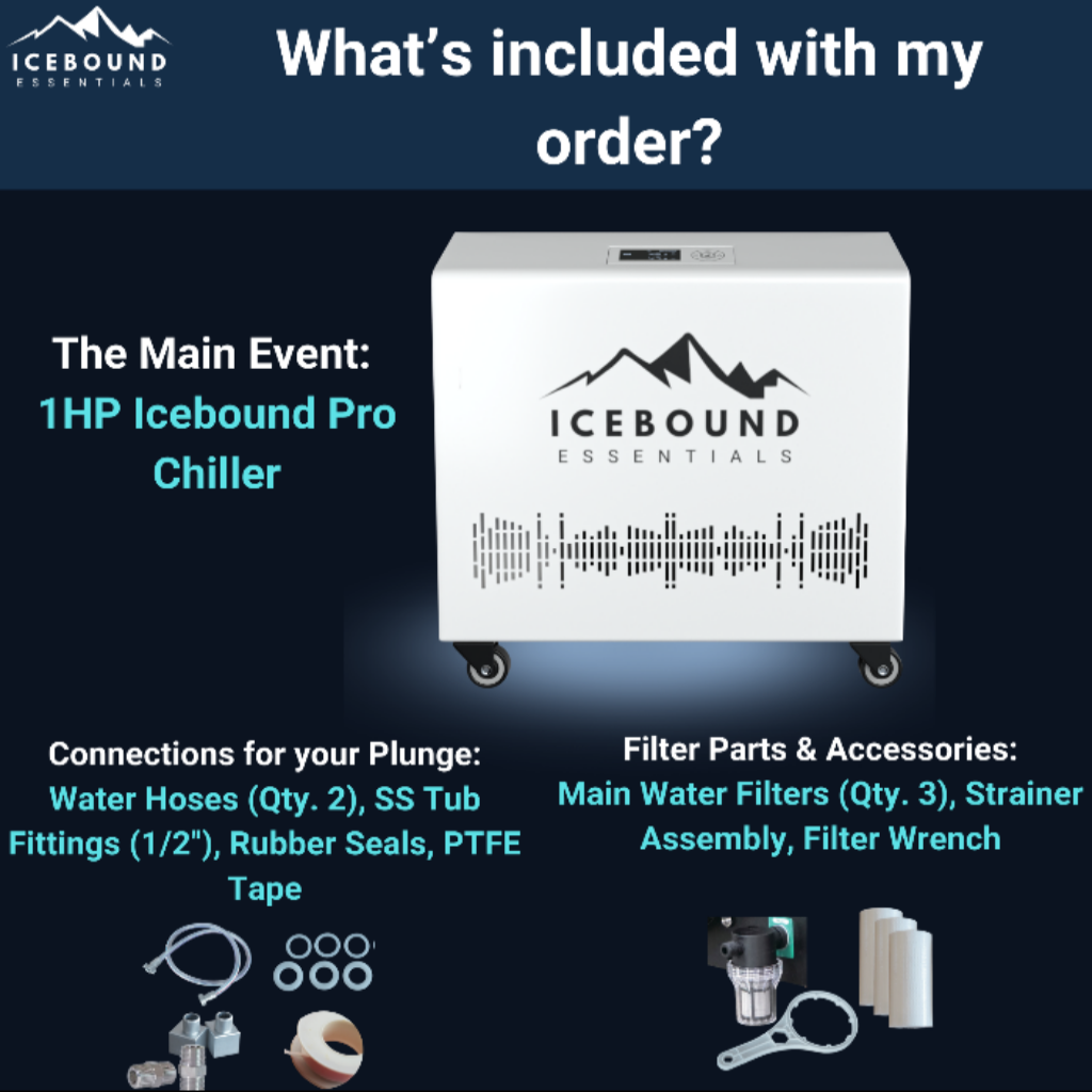 Icebound Pro - 1HP Cold Plunge Chiller