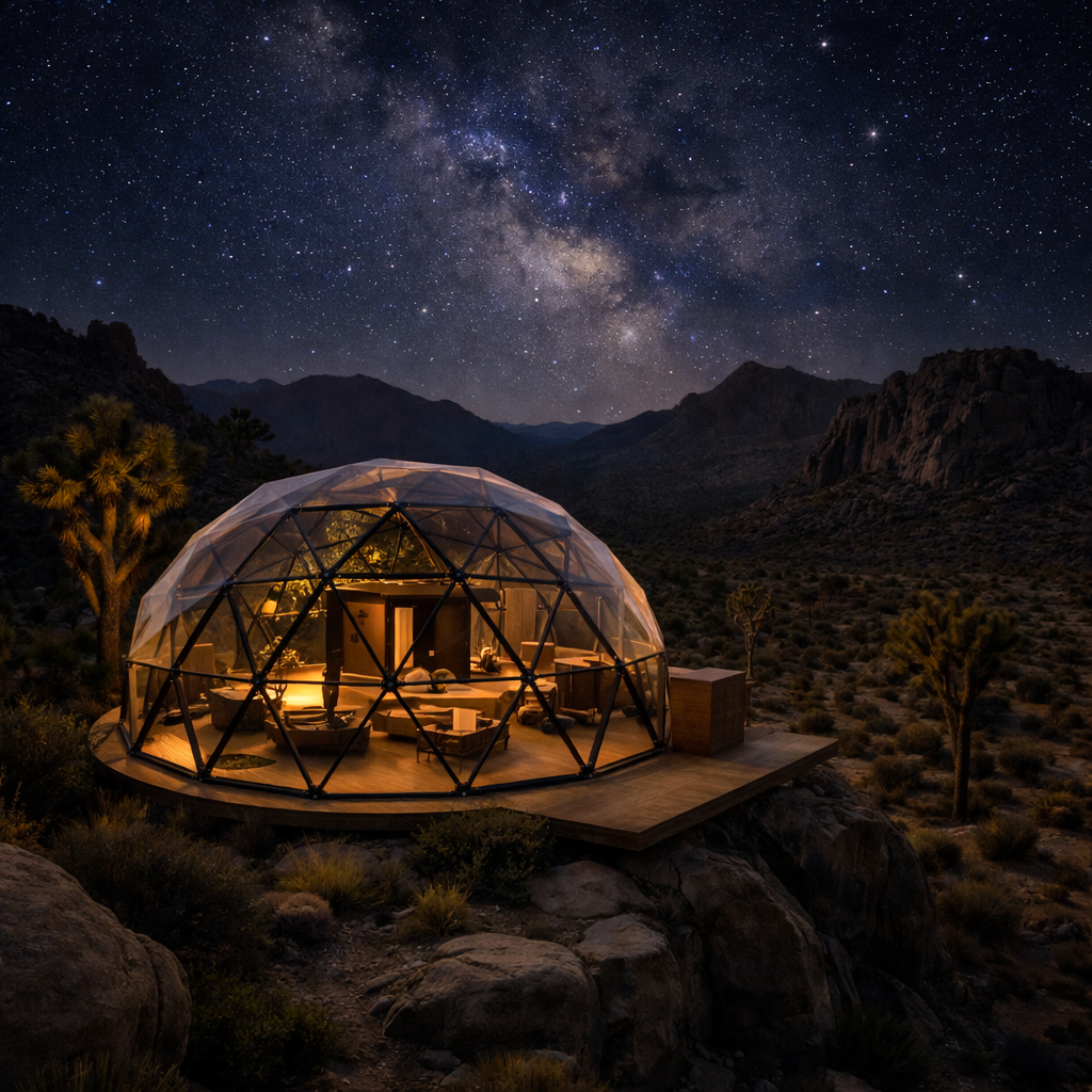 Dome Spaces Home in a Dome Series | Permanent Residential Dome Homes