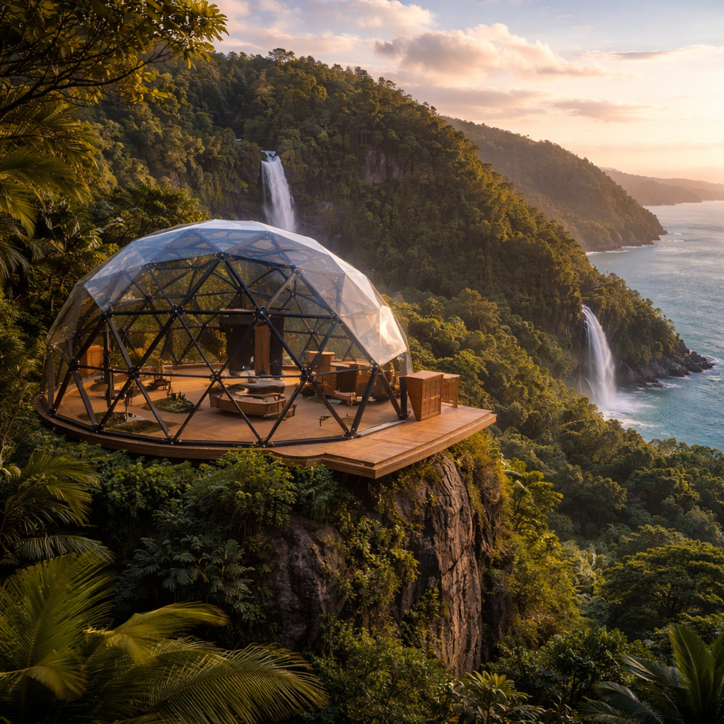 Dome Spaces Home in a Dome Series | Permanent Residential Dome Homes