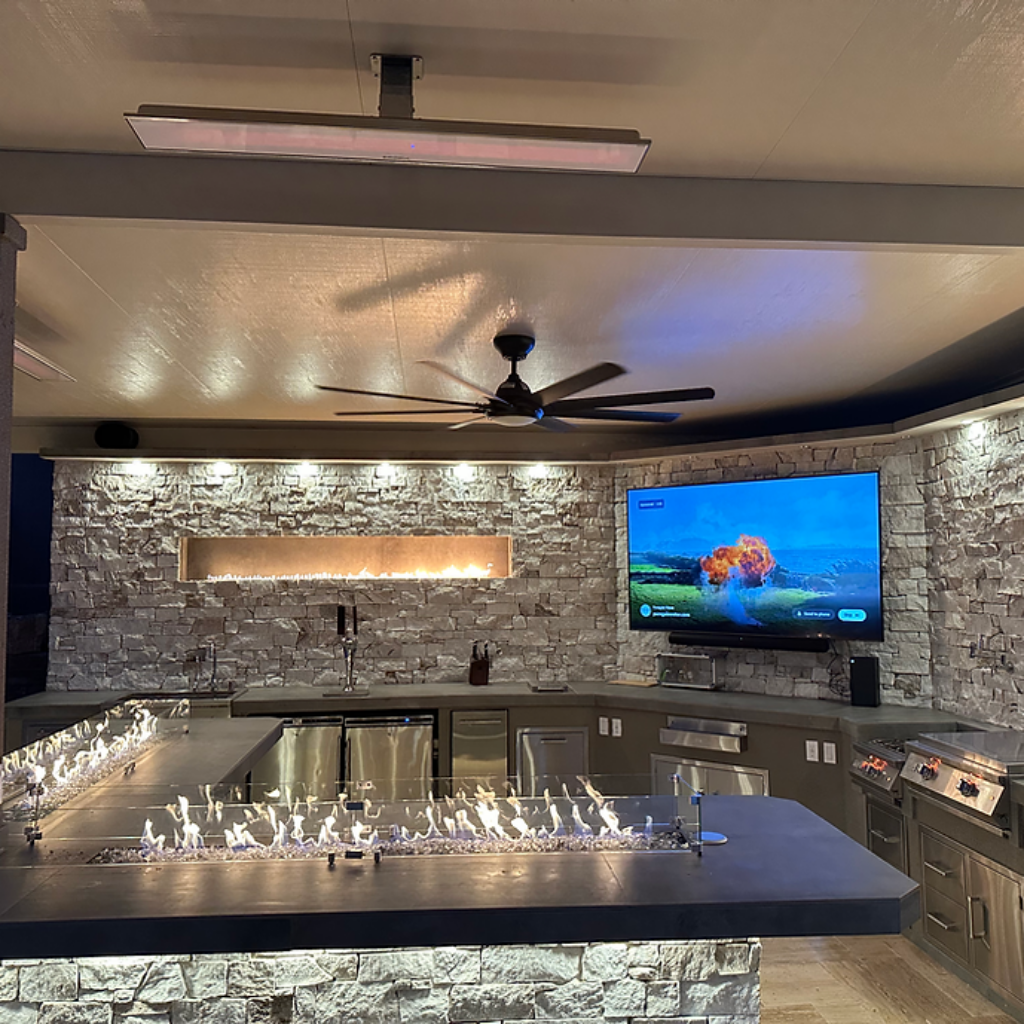 KoKoMo Outdoor Kitchen BBQ Island | Luxury Custom Outdoor Cooking Station