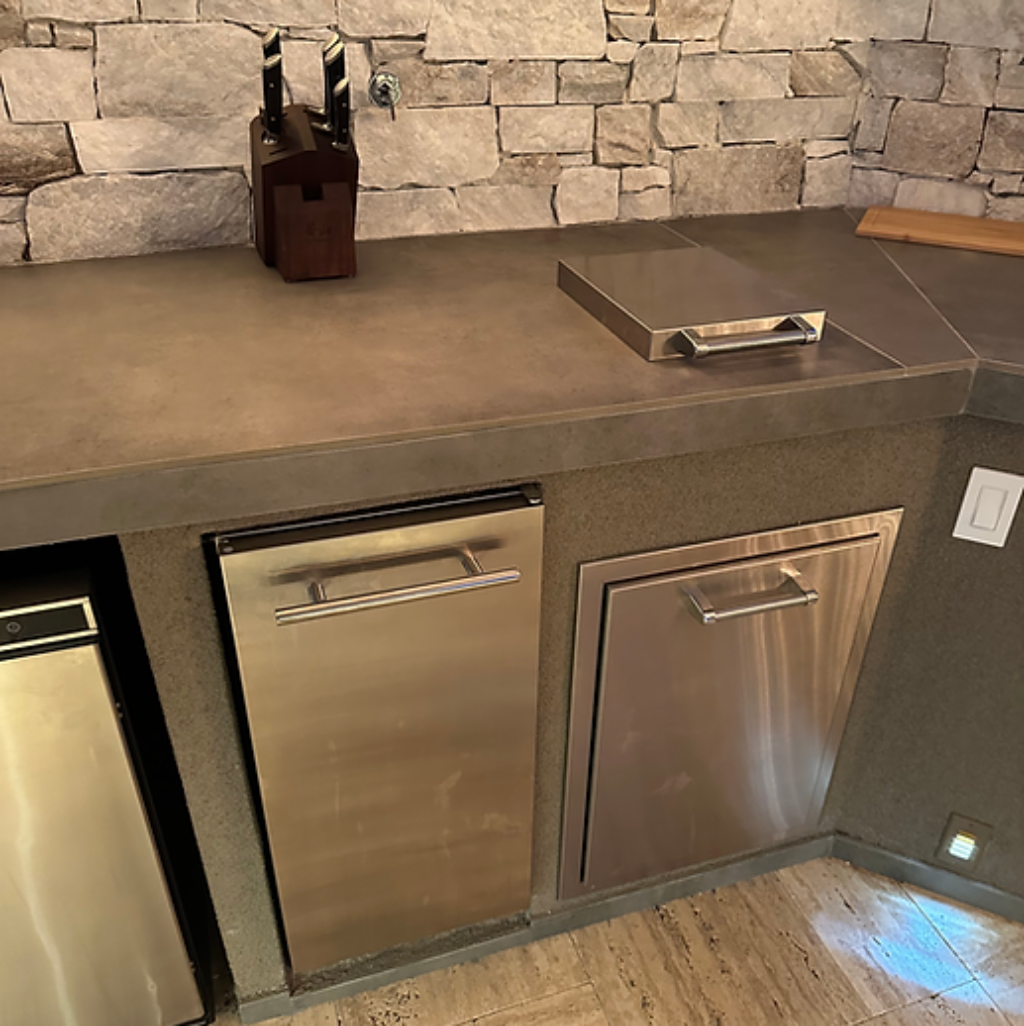 KoKoMo Outdoor Kitchen BBQ Island | Luxury Custom Outdoor Cooking Station
