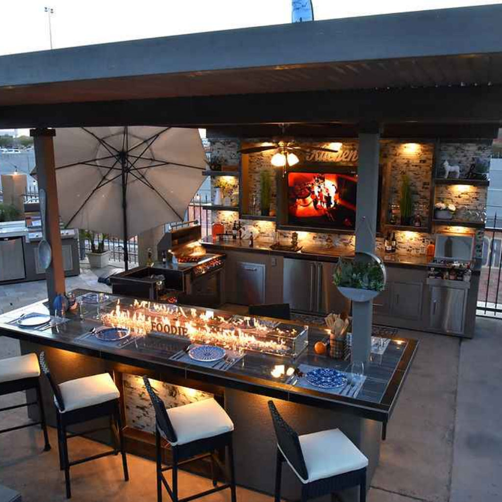 KoKoMo Montego Outdoor Kitchen BBQ Island