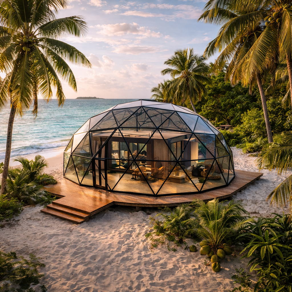 Dome Spaces Home in a Dome Series | Permanent Residential Dome Homes