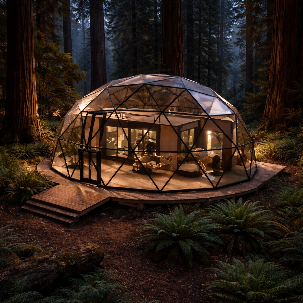 Dome Spaces Home in a Dome Series | Permanent Residential Dome Homes