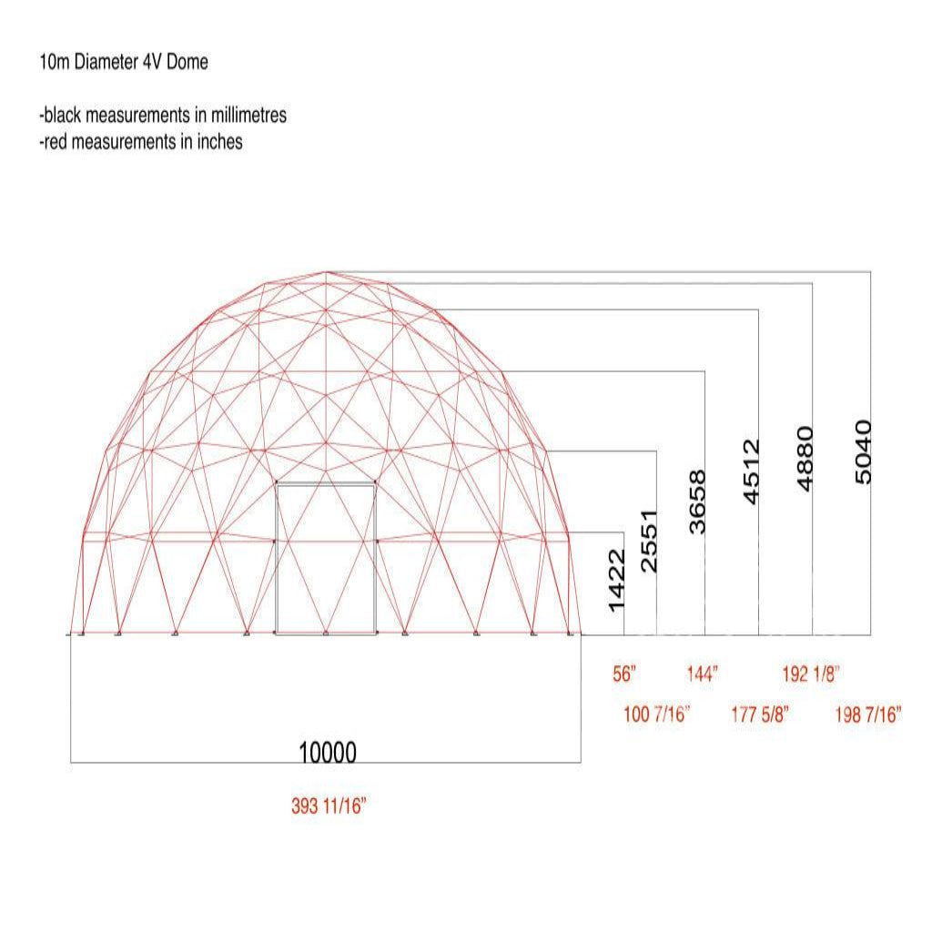 Phoenix Domes 33FT Deluxe 4-Season Glamping & Yoga Dome Package