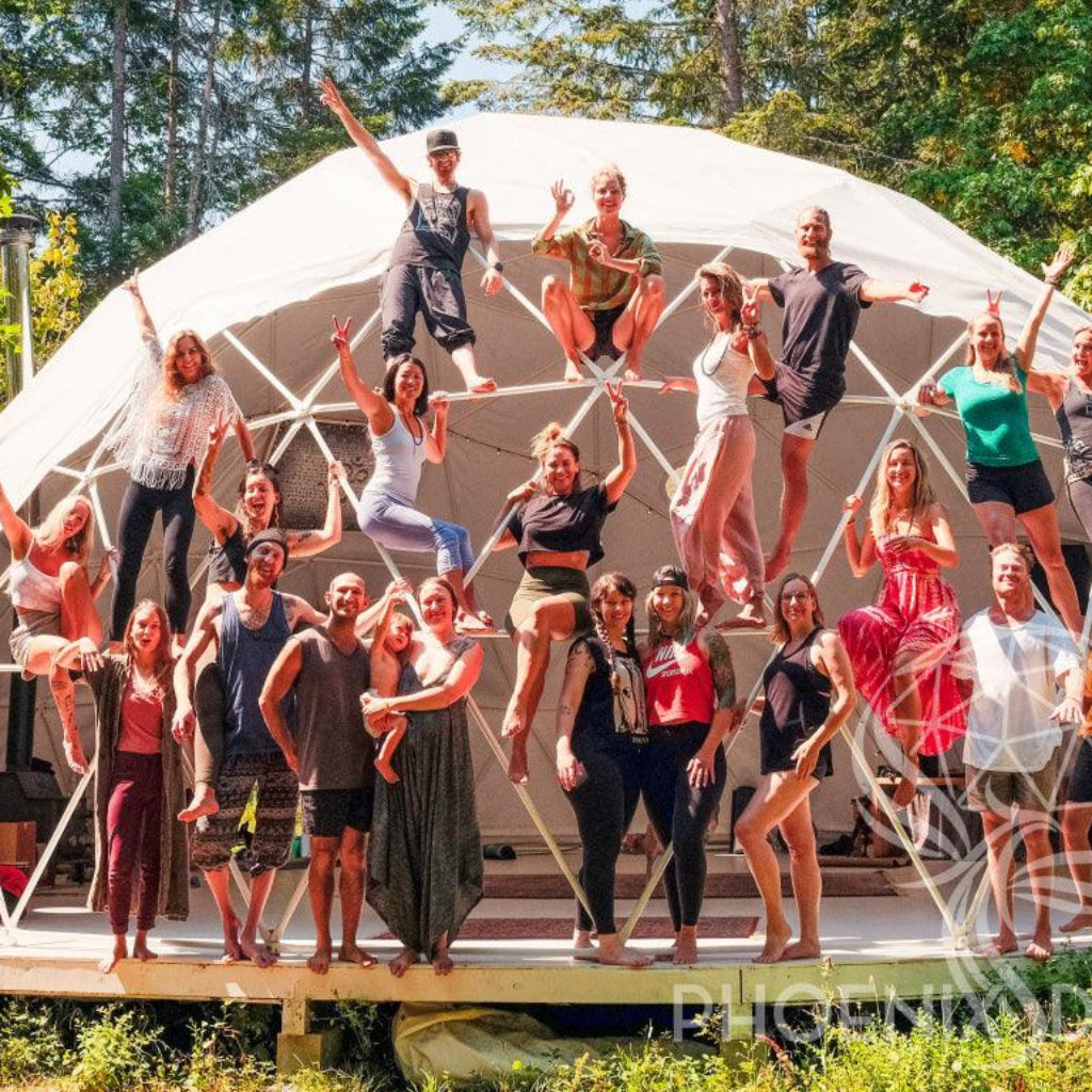 Phoenix Domes 33FT Deluxe 4-Season Glamping & Yoga Dome Package