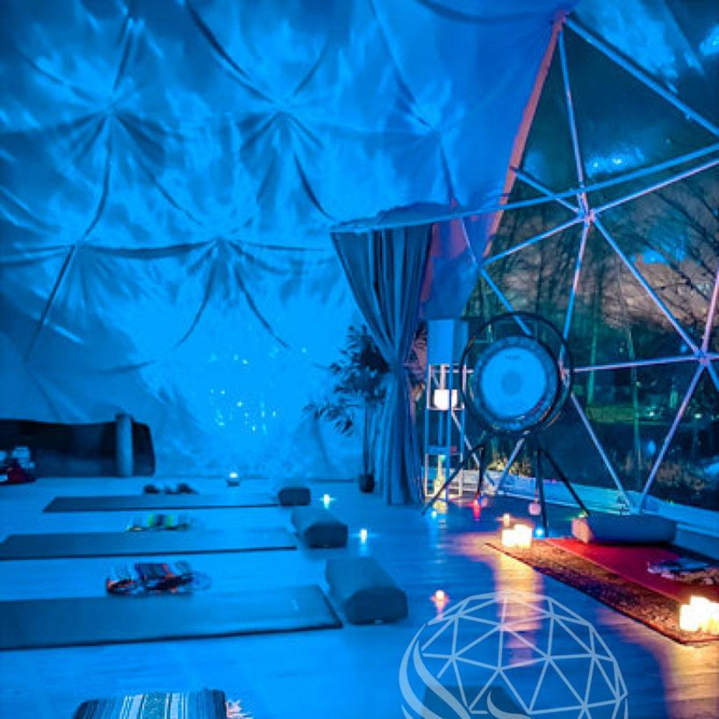 Phoenix Domes 33FT Deluxe 4-Season Glamping & Yoga Dome Package