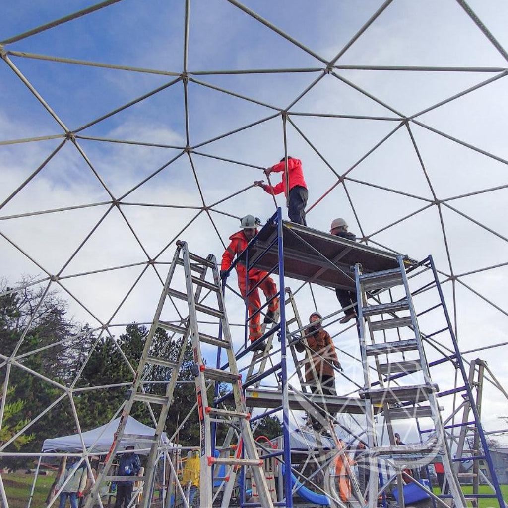 Phoenix Domes 33FT Deluxe 4-Season Glamping & Yoga Dome Package