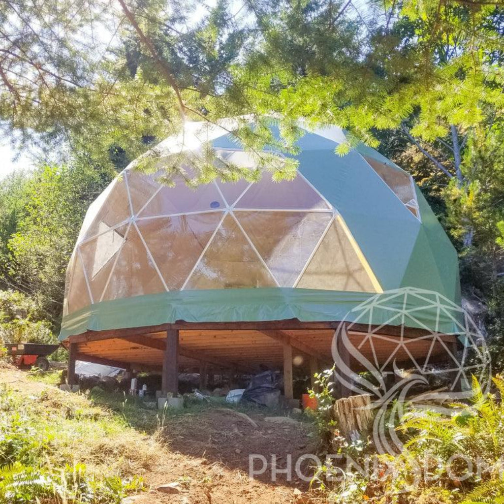 Phoenix Domes 33FT Deluxe 4-Season Glamping & Yoga Dome Package
