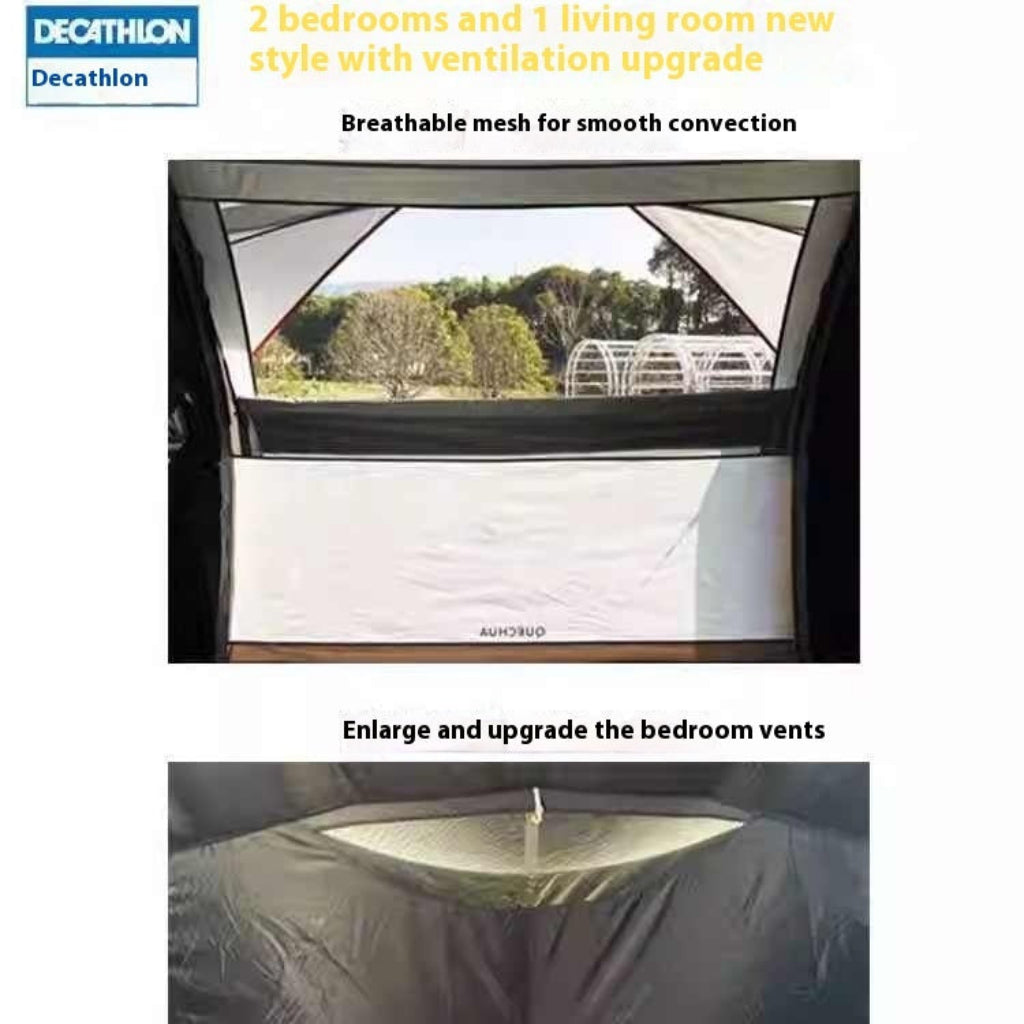 Inflatable Shading Tent | All-Season Family Camping Shelter