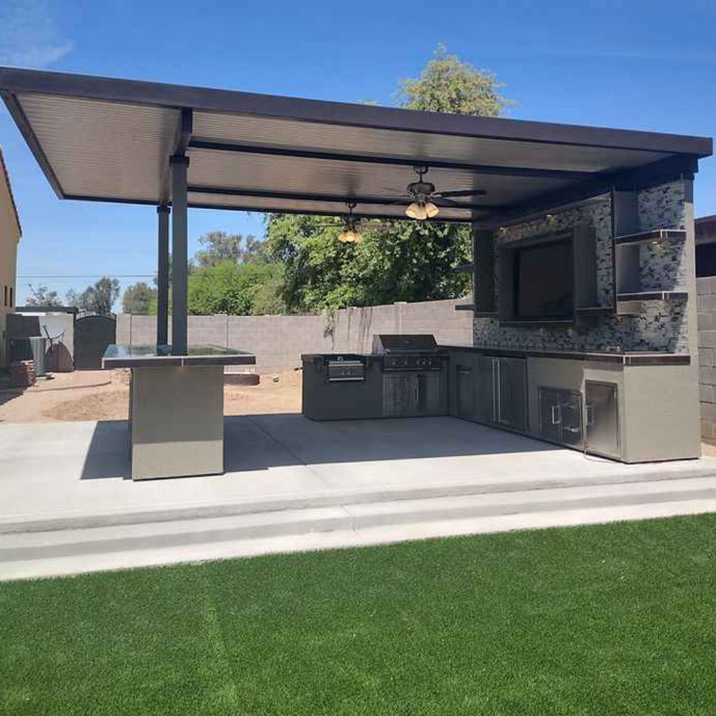 KoKoMo Montego Outdoor Kitchen BBQ Island
