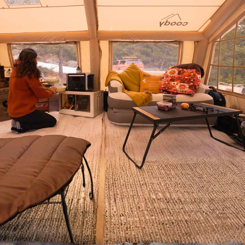 Coody 17.2 Koala-7 Beige Inflatable Air Tent for 2–10 People