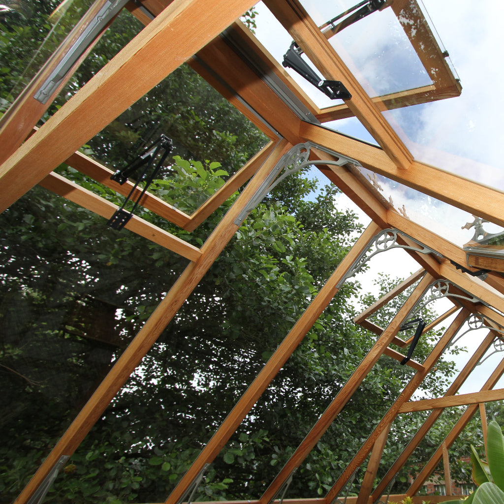 Alton Cambridge | T-Shaped Cedar Greenhouse