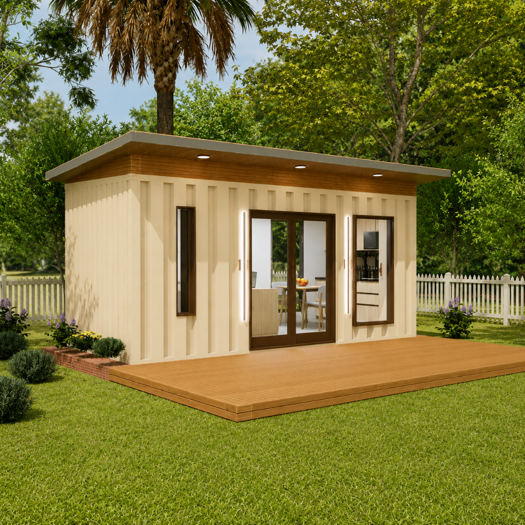 ADU-Container Co. ADU-2 | Modern Backyard Studio, Guest Suite & Home Office