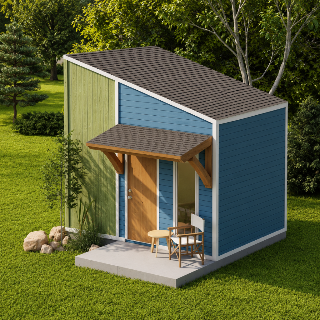 LifeBox L14 Expandable FlatPack Shelter System | Expandable Gable Roof Infrastructure