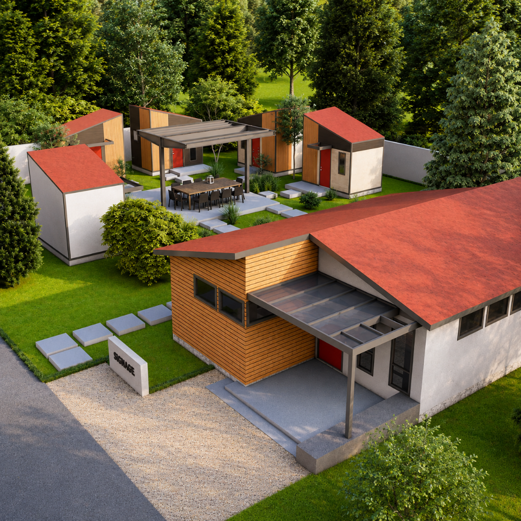 LifeBox Rapid Village System | Scalable Modular Village Infrastructure