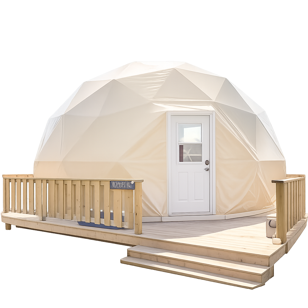 Phoenix Domes 33FT Deluxe 4-Season Glamping & Yoga Dome Package