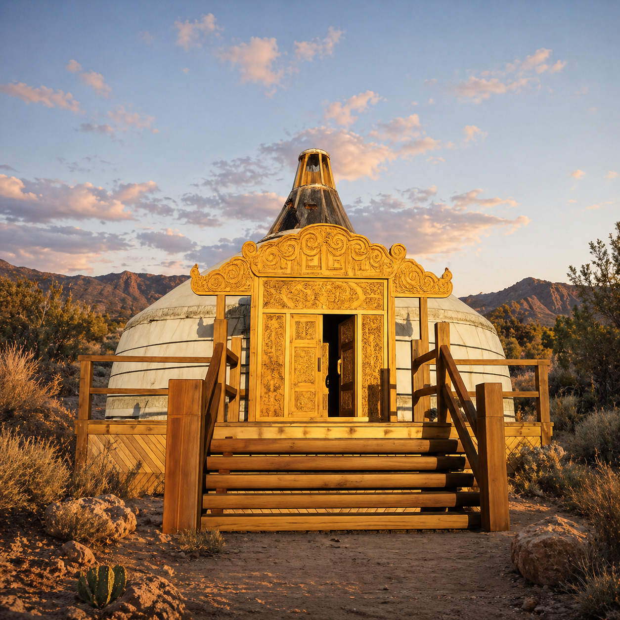 Yurt Spaces YM XL Luxury Yurt | Large-Format Luxury Yurt System
