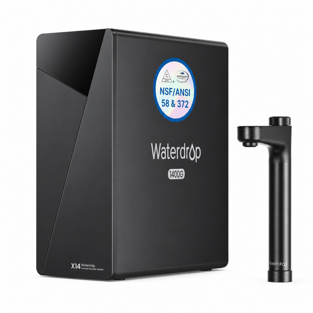 Waterdrop X14 1400 GPD Tankless Alkaline Reverse Osmosis System