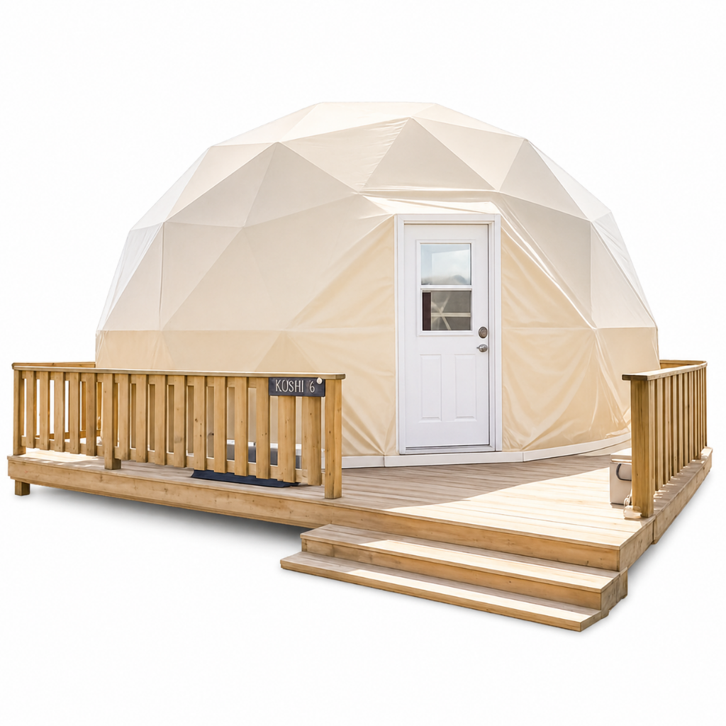 Phoenix Domes 33FT Deluxe 4-Season Glamping & Yoga Dome Package