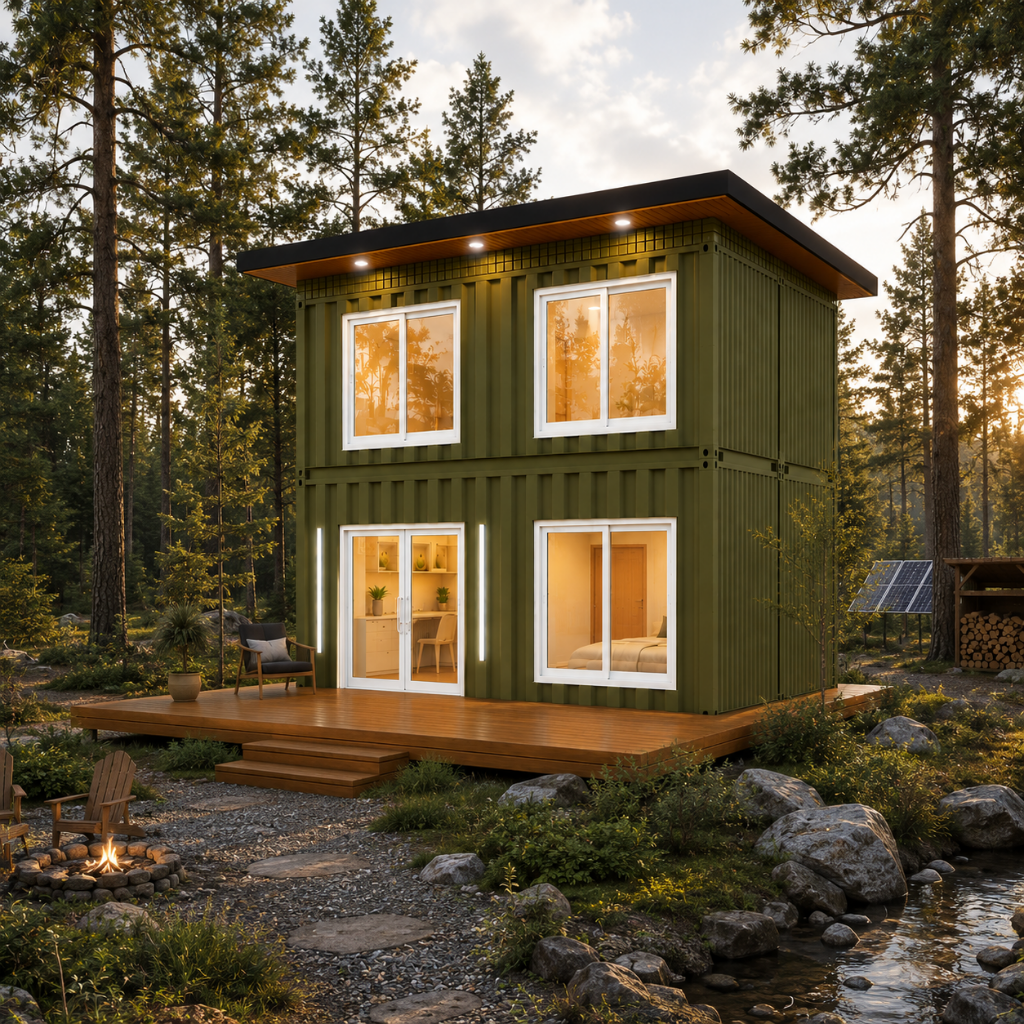 ADU-Container Co. ADU-6 | Luxury 2 Bedroom Container Home & Retreat ADU