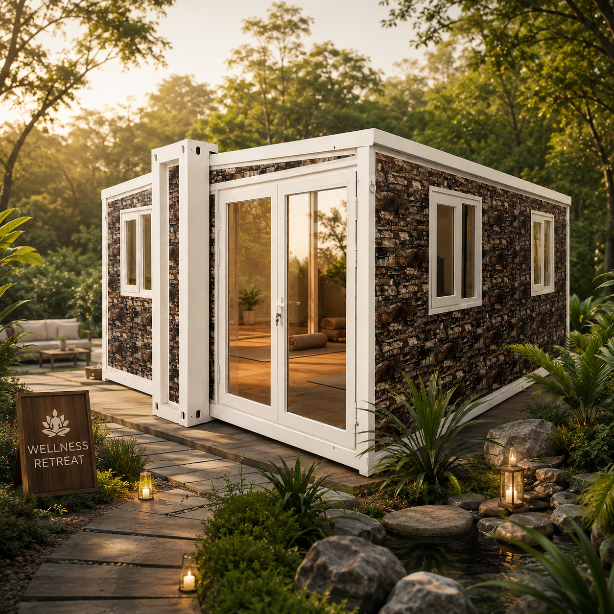 Expandable Folding Tiny Home | Modern Prefab Modular Living Space