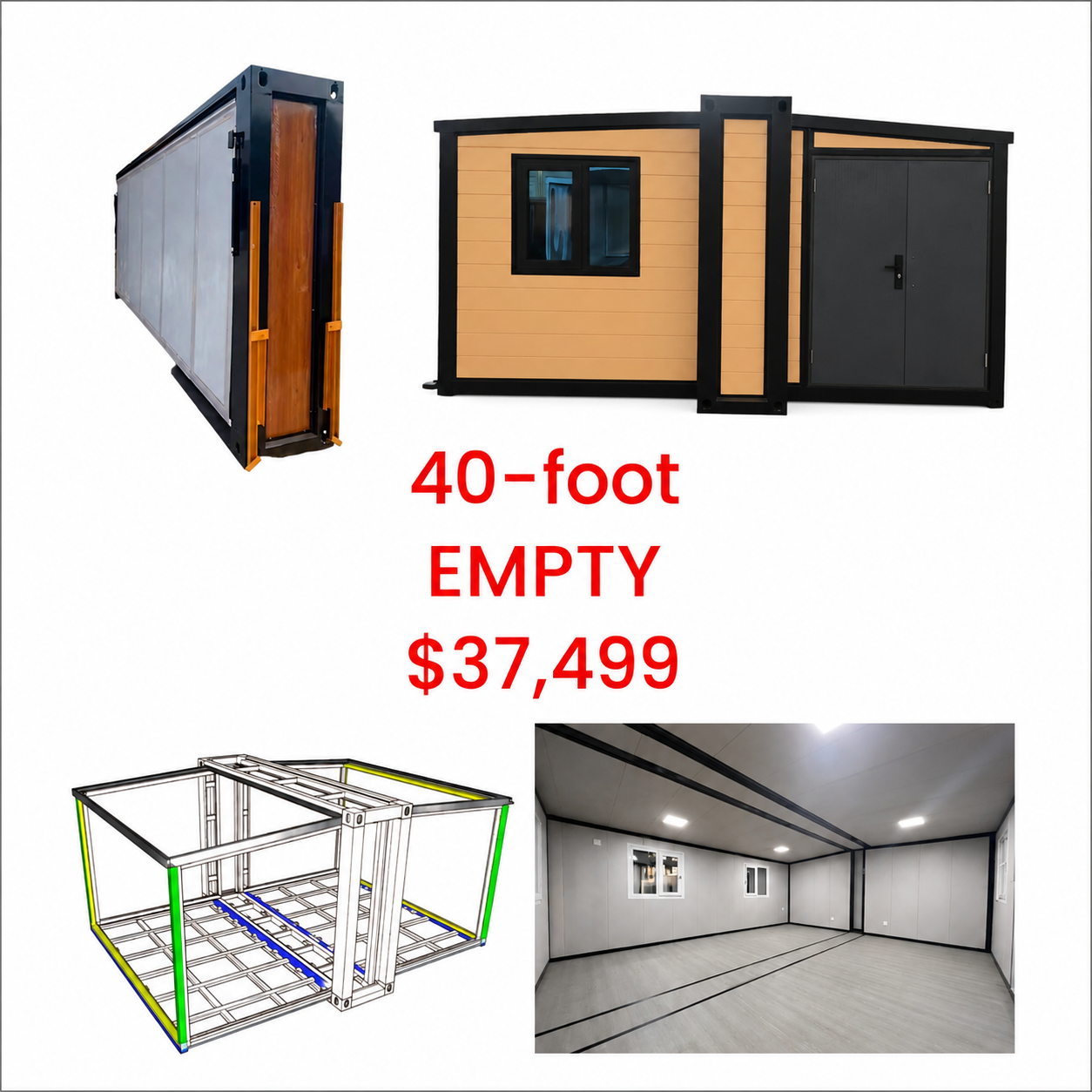 Expandable Folding Tiny Home | Modern Prefab Modular Living Space