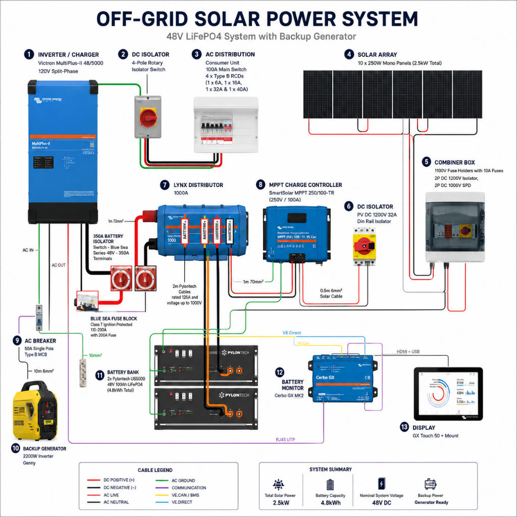 OGH Living Power System LIVING PS | Everyday Off-Grid Power System
