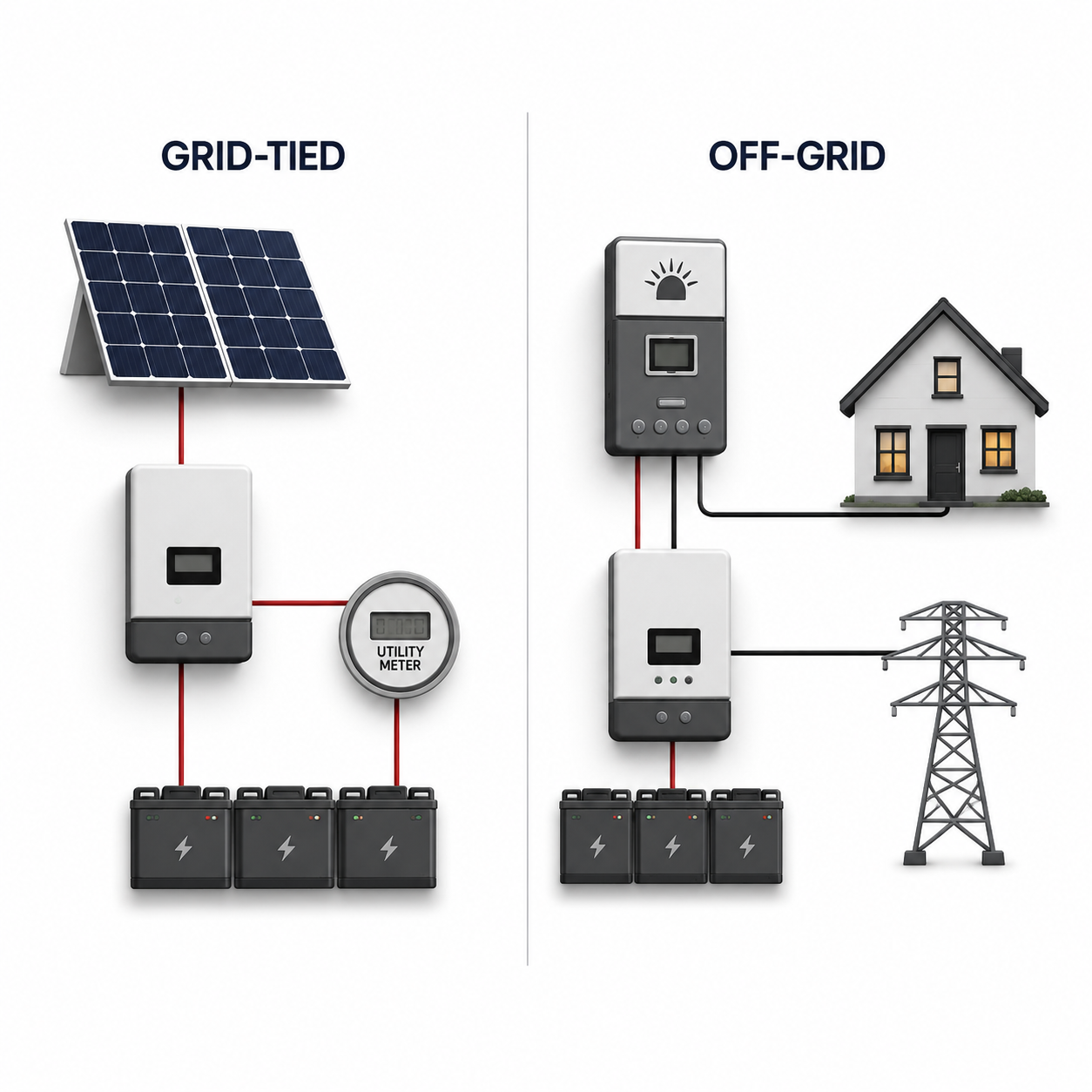 OGH Essential Power System ESSENTIAL PS | Compact Off-Grid Power System