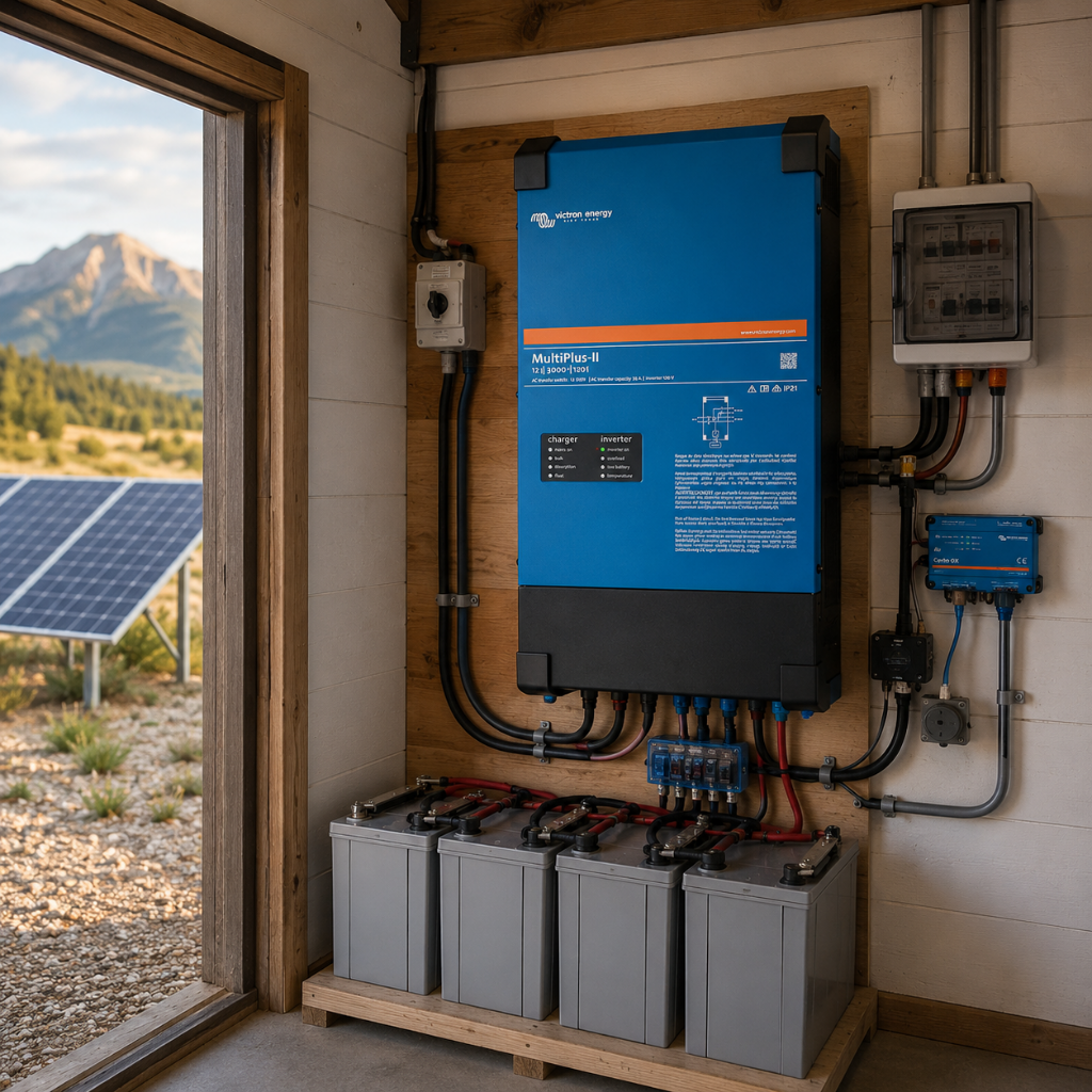 Victron Energy MultiPlus-II 12/3000 Inverter Charger | Split-Phase Power System