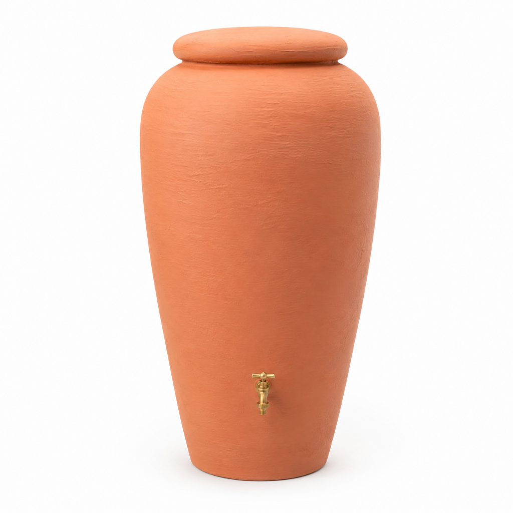 Large VENETIA Rain Barrel | Amphora-Style Rainwater Tank