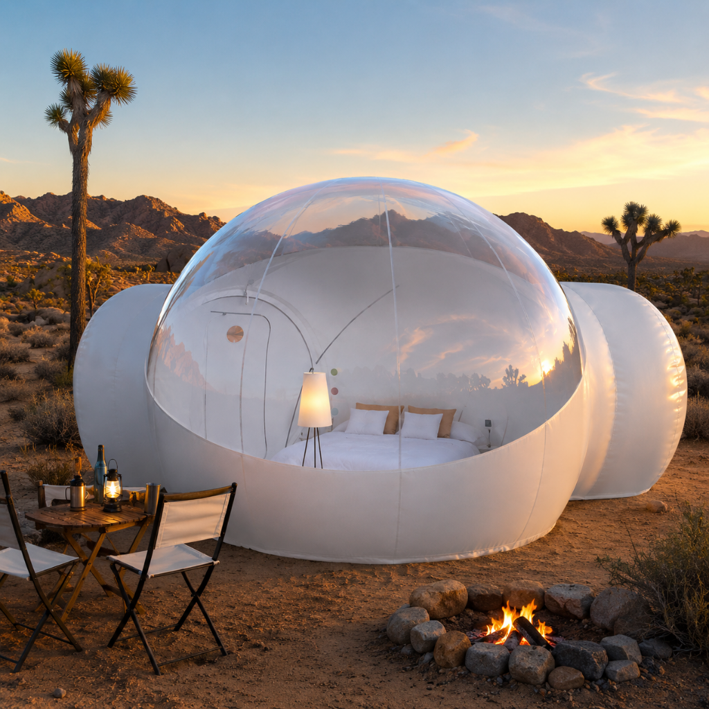 Inflatable Bubble House | Transparent Outdoor Event & Glamping Dome