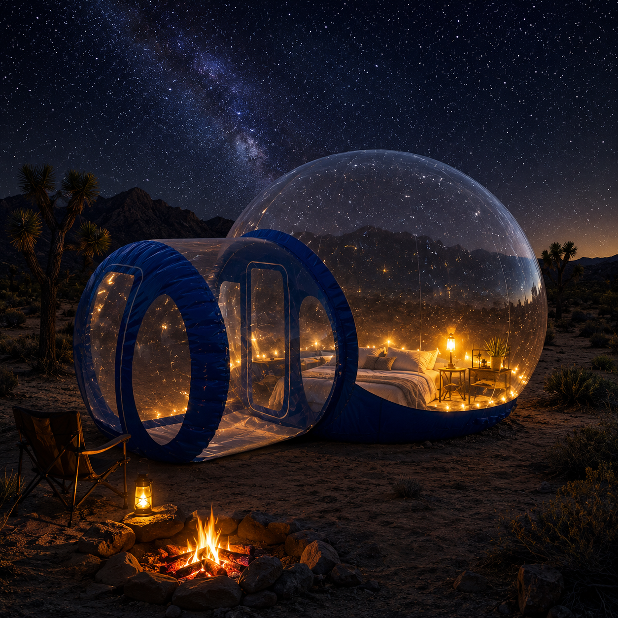 Inflatable Bubble House | Transparent Outdoor Event & Glamping Dome