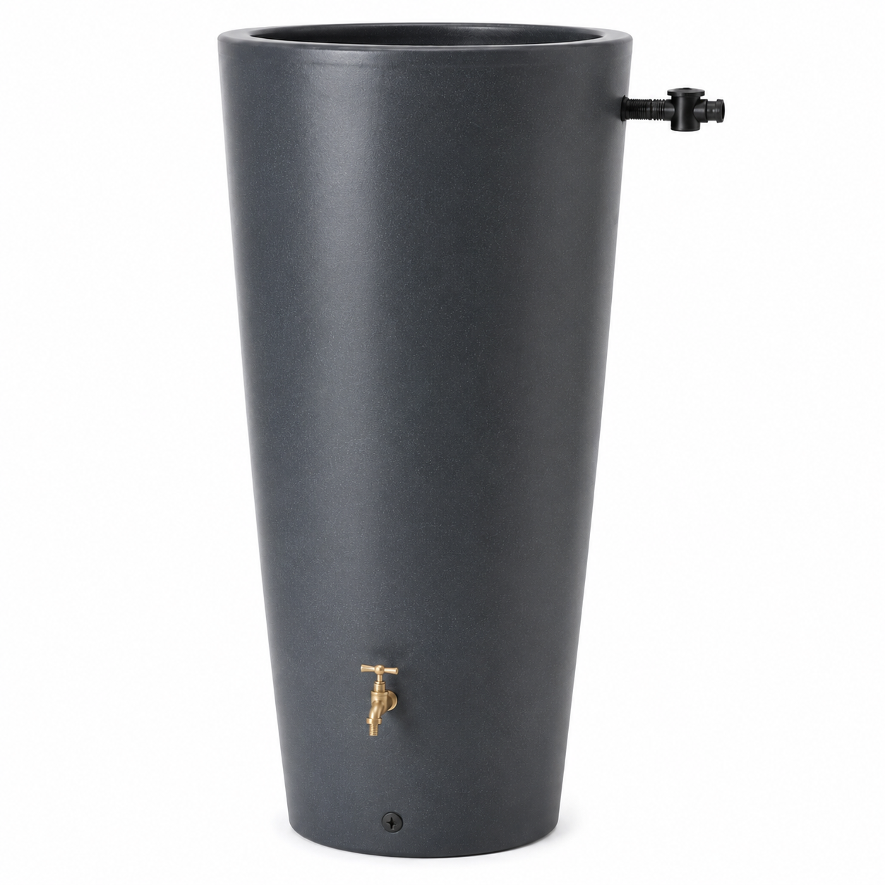 Stone 2-in-1 Water Tank | Stone-Textured Rainwater Tank with Planter