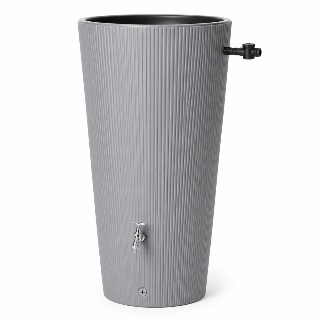 Linus 2-in-1 Water Tank | Modern Rainwater Tank with Planter