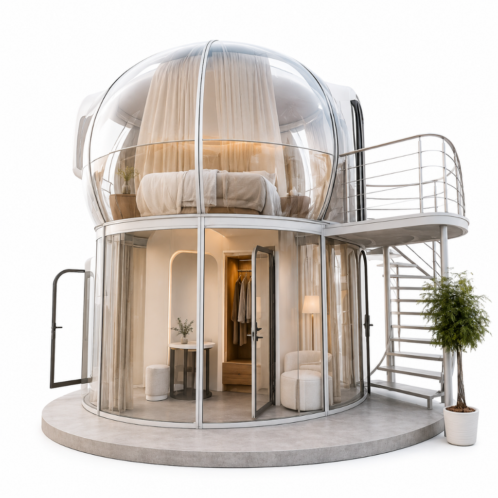 Dome Spaces PCD DUP Series Domes | Four-Season Insulated Hospitality Domes