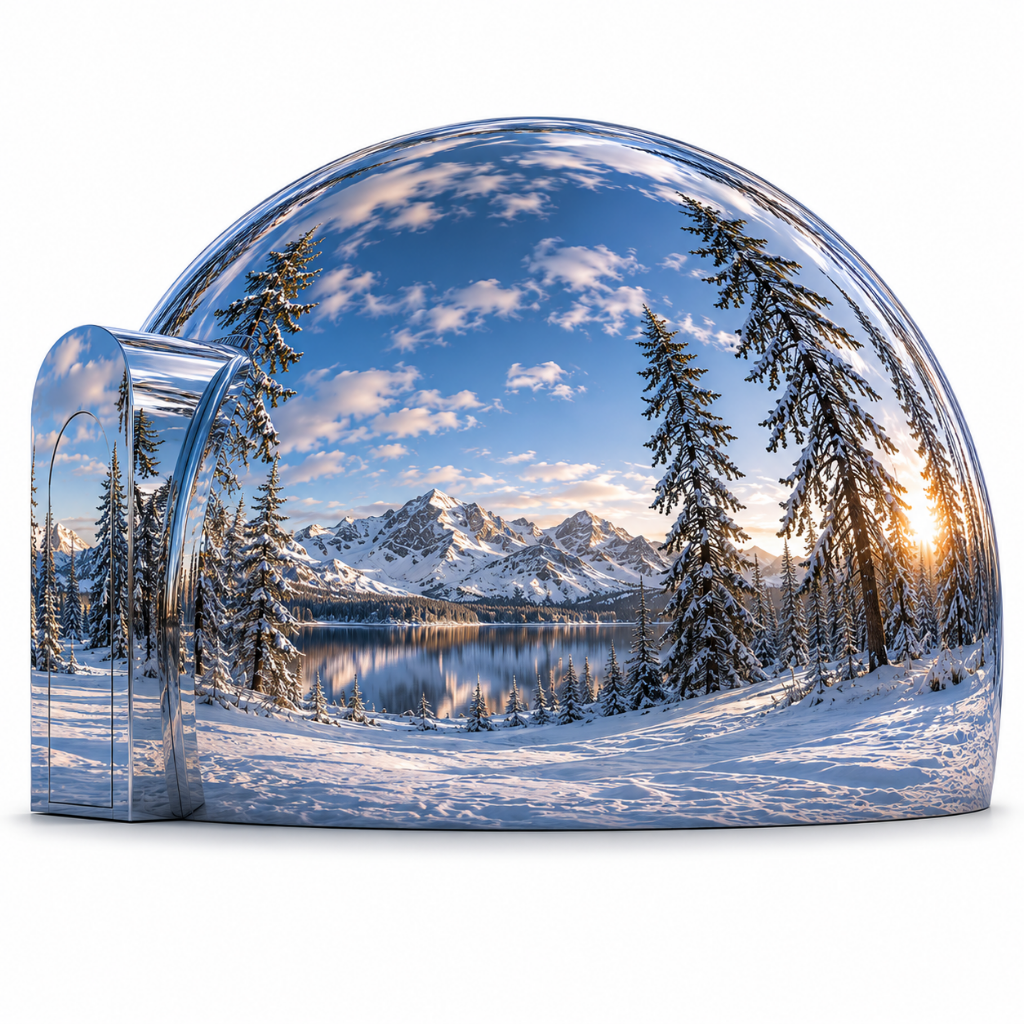 Dome Spaces Excalibur DMF6300 | Geodesic Luxury Glamping Dome