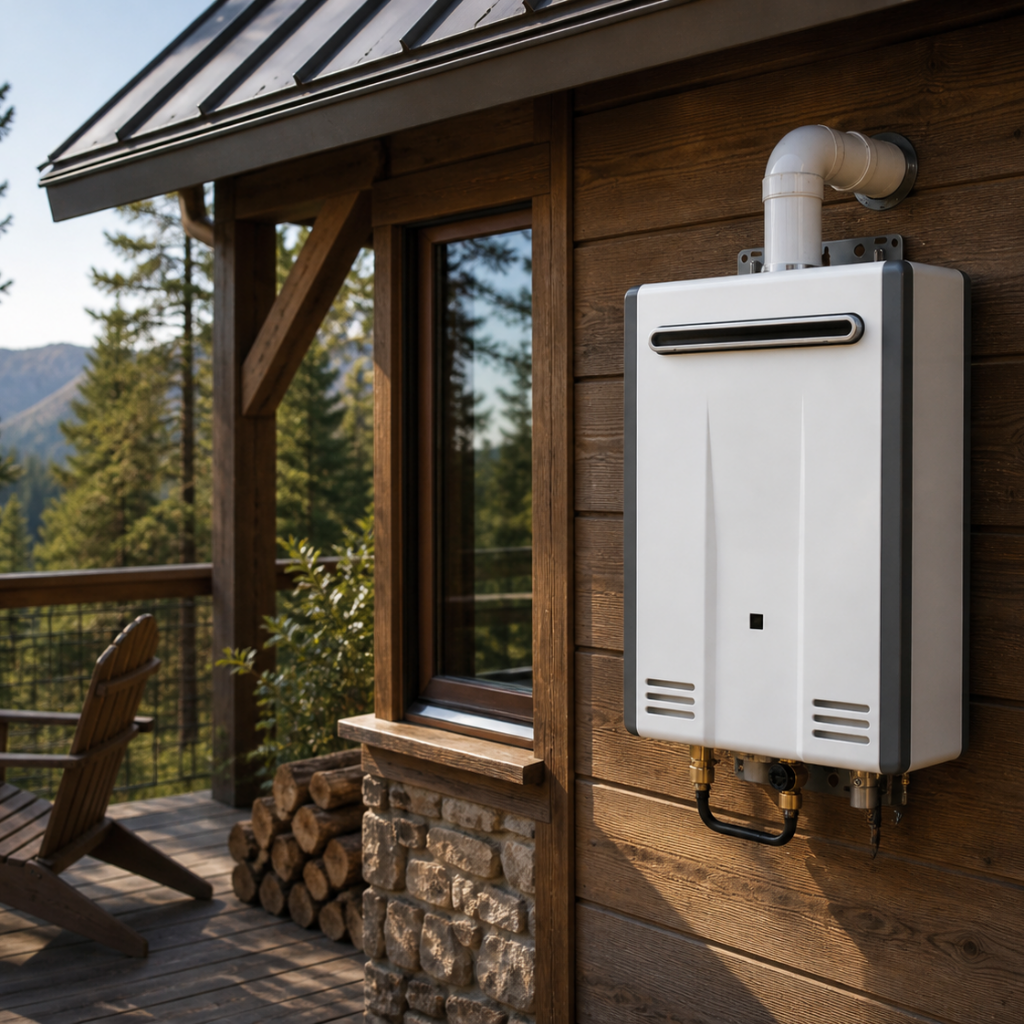 Rinnai RN 5.3 GPM Outdoor Tankless Water Heater (SAK85628)