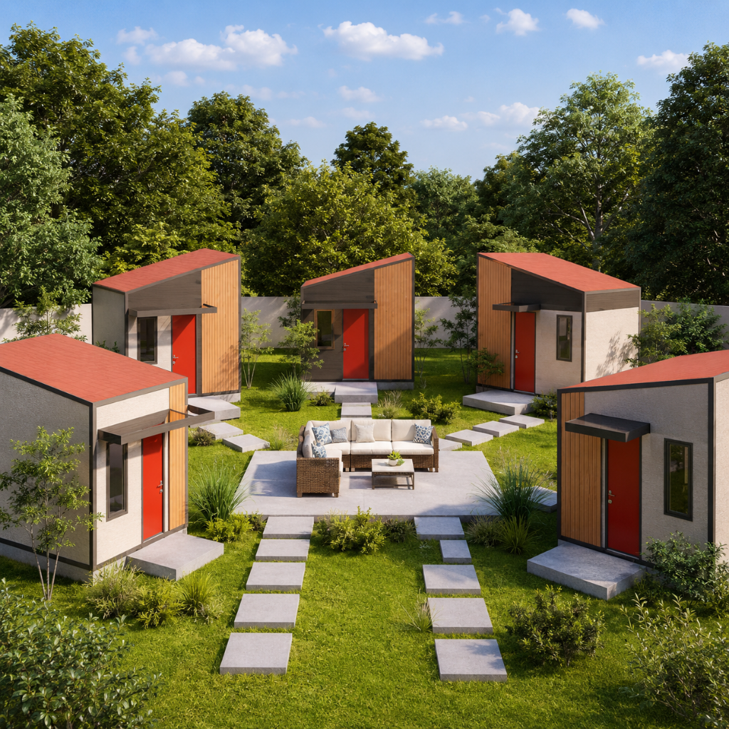 LifeBox Rapid Village System | Scalable Modular Village Infrastructure