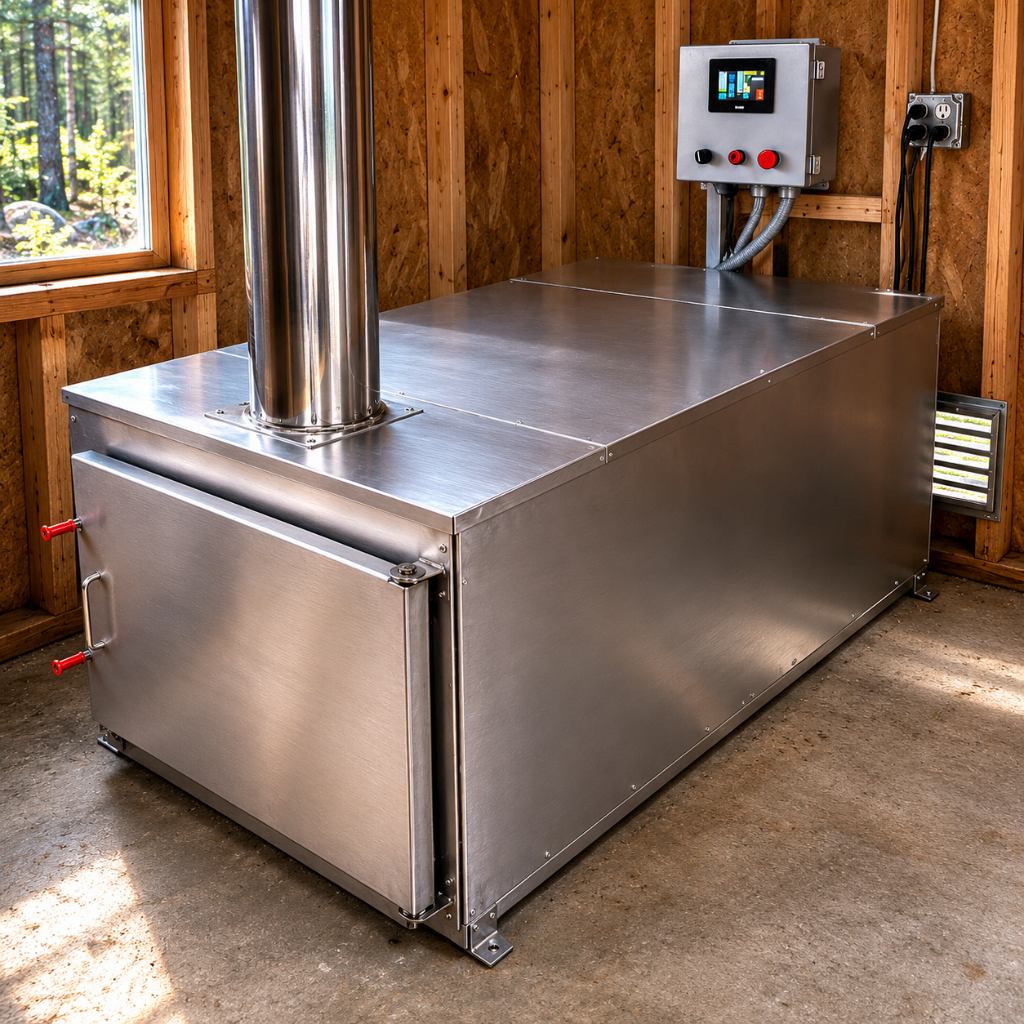EcoJohn SepticJohn Diesel | Off-Grid Wastewater Incineration System