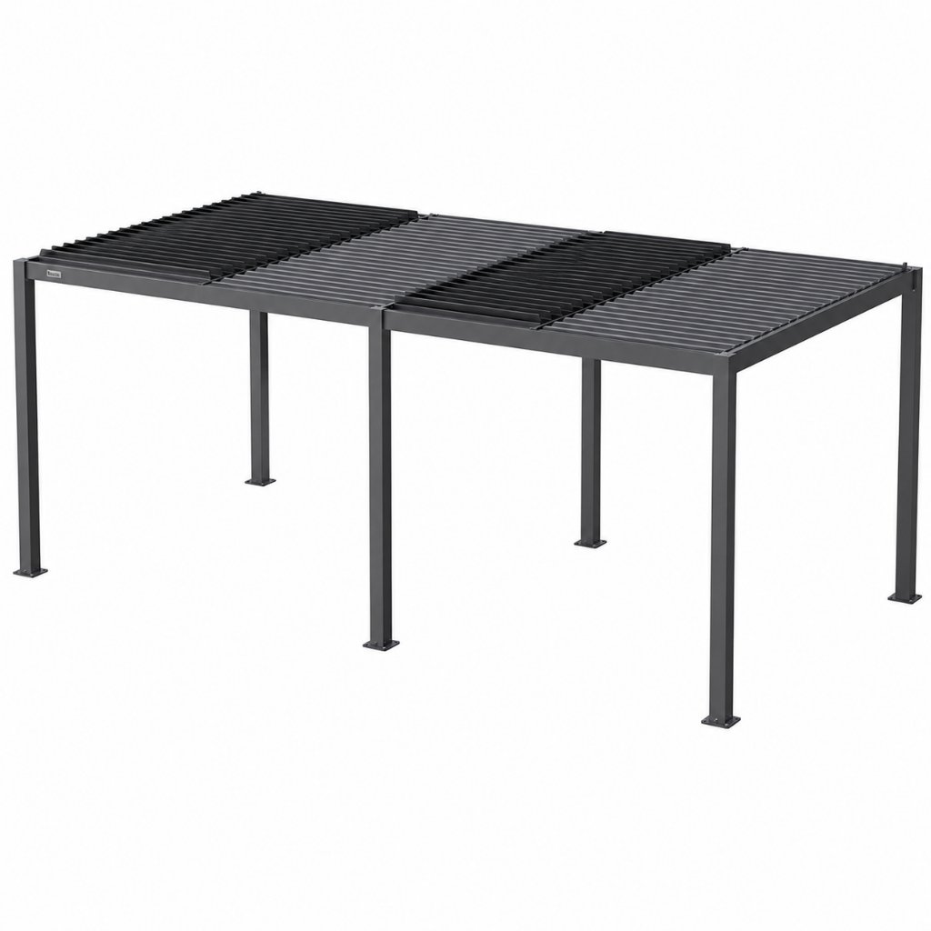 Alora Premium Full Aluminum Louvered Pergola (Adjustable Hardtop Roof) (SAK86352)