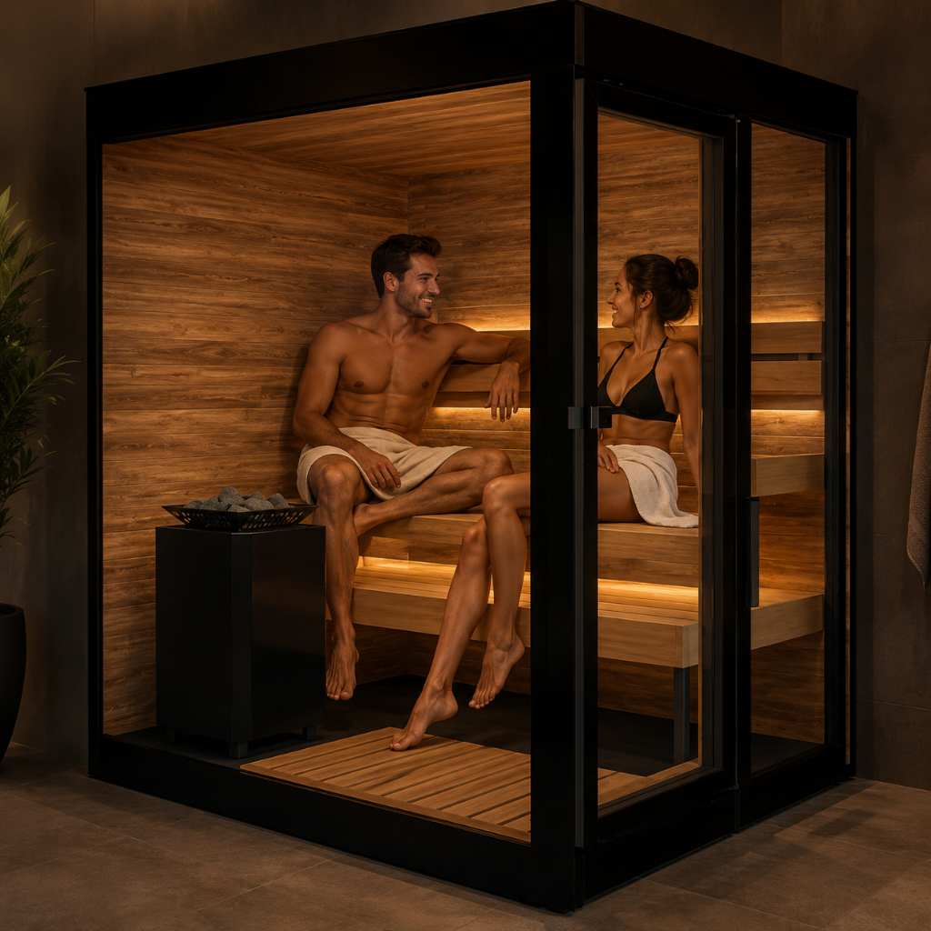 ThermaSol Vera 3-Person Outdoor Sauna Cabin (SAK30752)