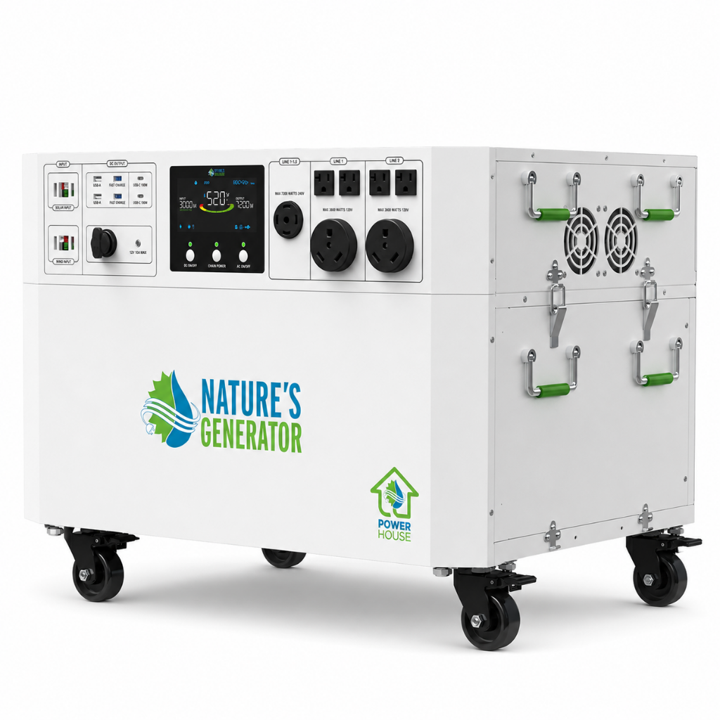 Nature’s Generator Powerhouse V2 Solar & Wind Generator