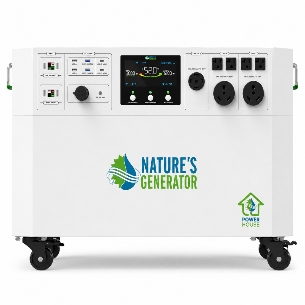 Nature’s Generator Powerhouse V2 Whole Home Generator
