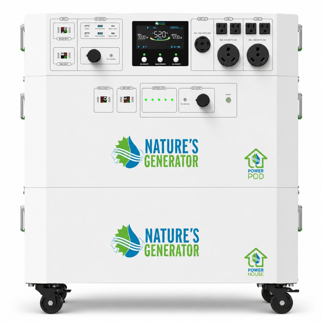 Nature’s Generator Powerhouse V2 Whole Home Generator