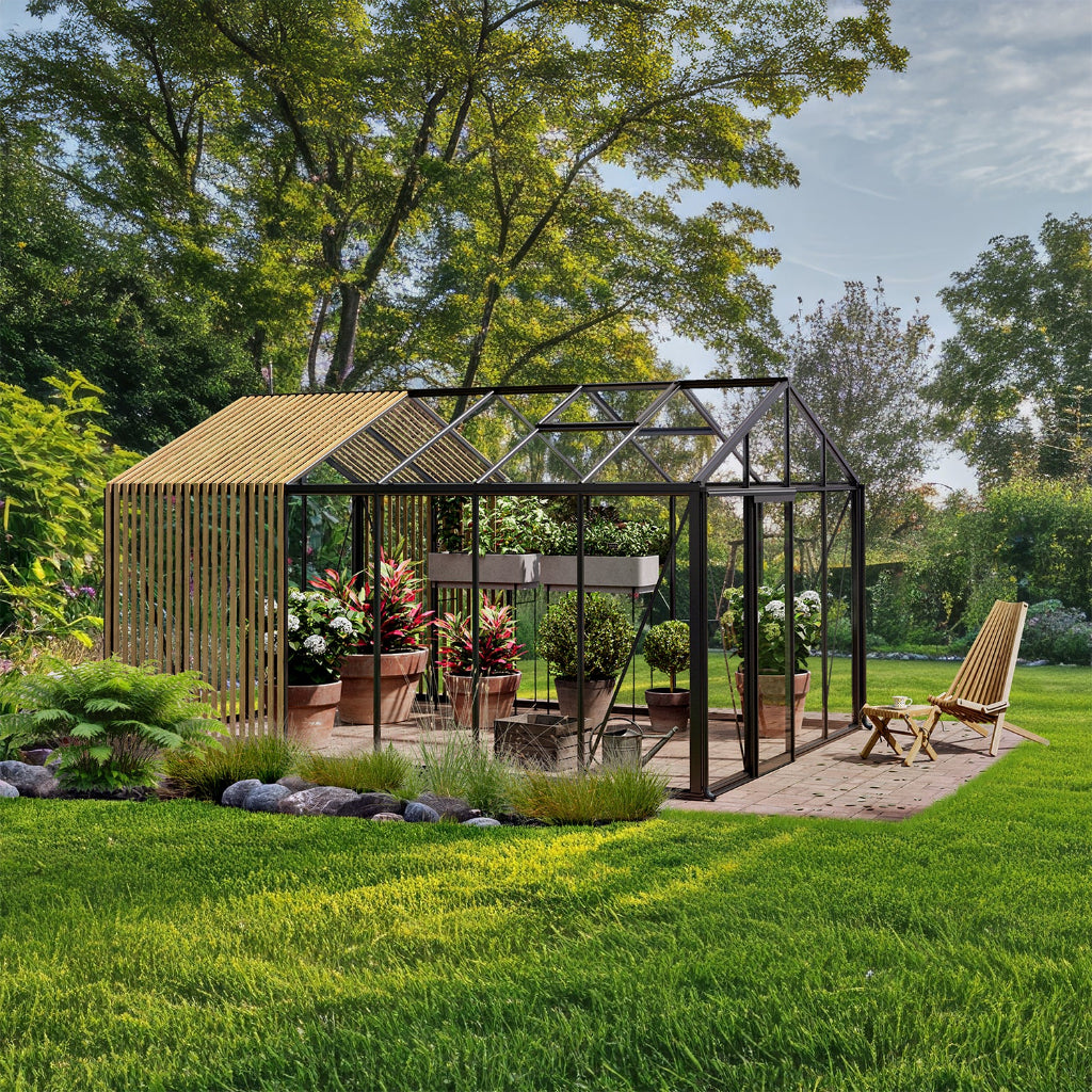 Bloom Cabin Classic Aluminum Greenhouse – Limited Accoya Edition