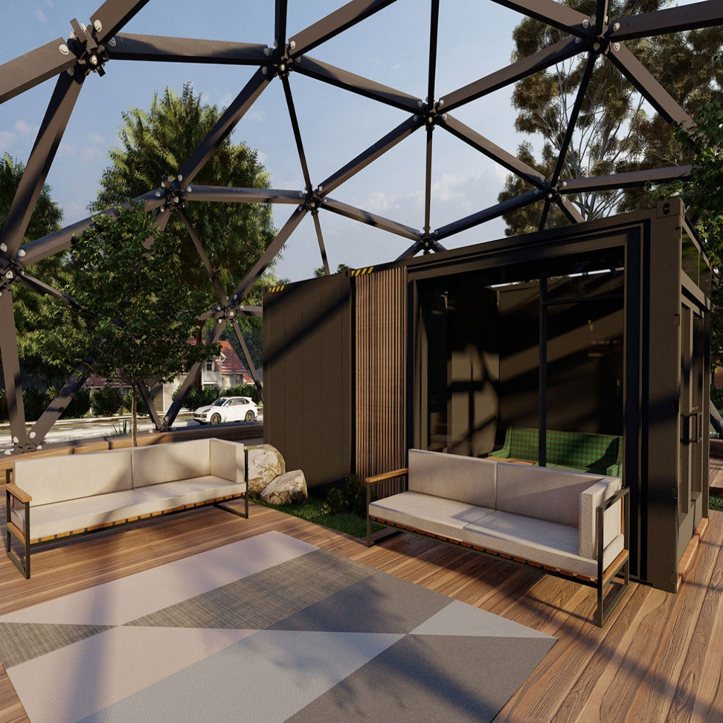 Dome Spaces Home in a Dome Series | Permanent Residential Dome Homes