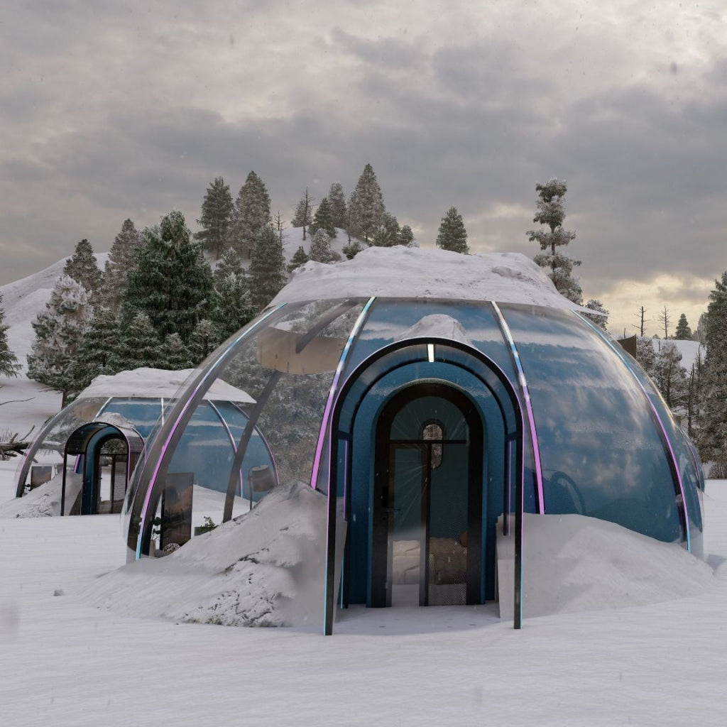 Dome Spaces PCD DP Series Domes | Insulated Polycarbonate Glamping Domes